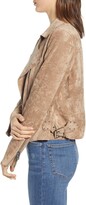Thumbnail for your product : Blank NYC Faux Suede Moto Jacket