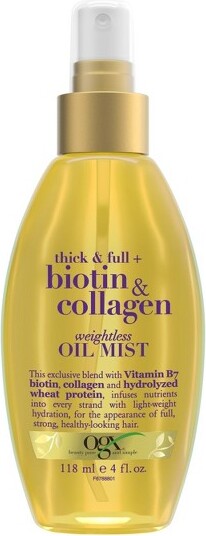 OGX OGXBiotin&CollagenWeightlessHairOilMist-4floz