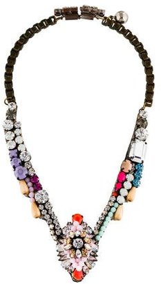 Shourouk Crystal Collar Necklace