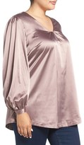 Thumbnail for your product : Melissa McCarthy Plus Size Women's V-Neck Blouse