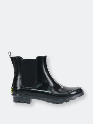 wide width ankle rain boots