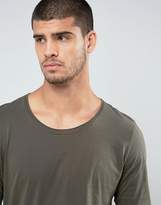 Thumbnail for your product : HUGO Doopso Slim Fit Long Sleeve T-Shirt In Khaki