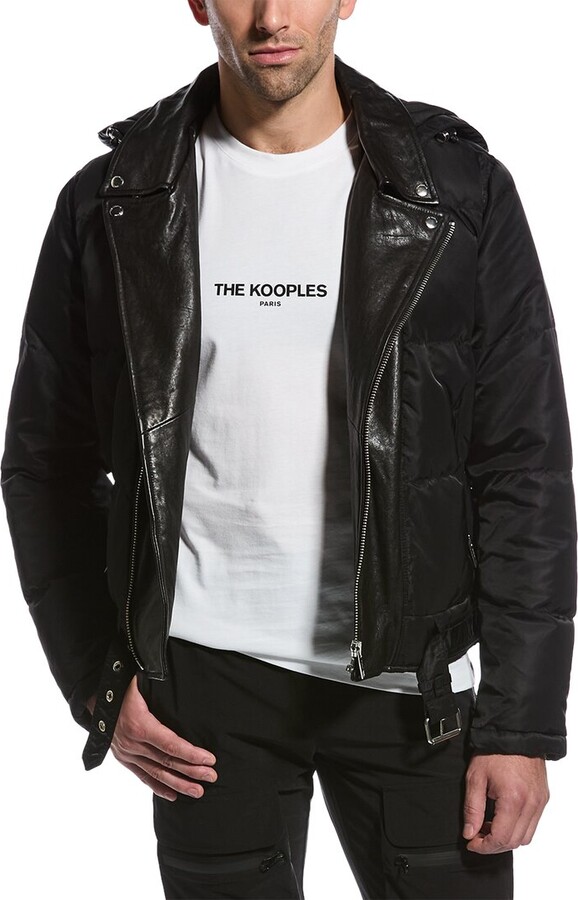 The Kooples Button Front Suede Jacket - ShopStyle
