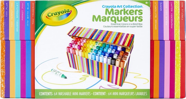  Crayola Pip Squeaks Washable Markers, Mini Markers in Classic  Colors, 8 Count : Toys & Games