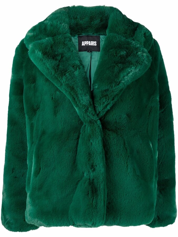 Apparis Milly faux-fur coat - ShopStyle