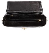 Thumbnail for your product : Ted Baker Luggage Lock Leather Satchel - Black