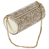 Thumbnail for your product : Swarovski Gold Leather Clutch bag