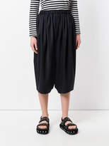 Thumbnail for your product : Comme des Garcons Girl draped cropped trousers