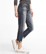 Thumbnail for your product : Express Low Rise Ankle Rolled Boyfriend Jean