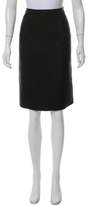 Thumbnail for your product : Ter Et Bantine Pencil Knee-Length Skirt Black Pencil Knee-Length Skirt