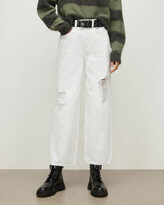Thumbnail for your product : AllSaints Jayce High-Rise Straight Jeans