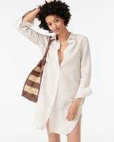 Thumbnail for your product : J.Crew Linen-cotton blend beach shirt