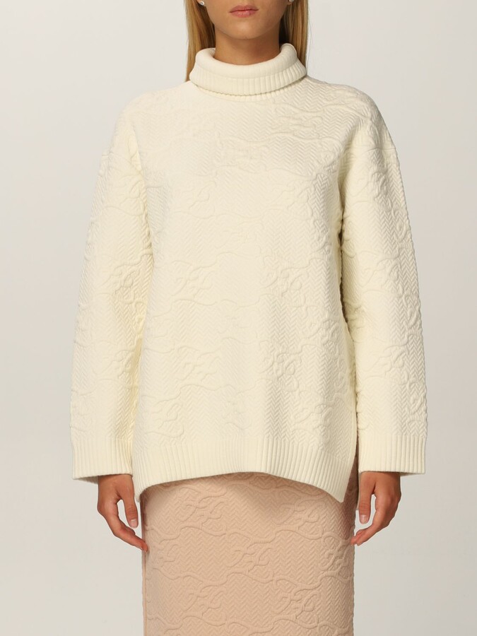 Fendi sweater in wool and cashmere - ShopStyle