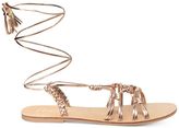 Thumbnail for your product : Nanette Lepore Nanette by June Flat Lace-Up Sandals