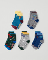 Thumbnail for your product : Roots Kid School Days Sock 5 Pack