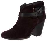 Thumbnail for your product : Rag & Bone Harrow Suede Ankle Boots Plum Harrow Suede Ankle Boots