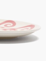 Thumbnail for your product : THEMIS Z Athenee Peacock Porcelain Dessert Plate - Pink Multi