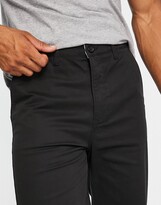 Thumbnail for your product : Lee relaxed fit twill chinos in black
