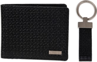 Calvin Klein Men's Wallet Sets-Minimalist Bifold and Card Cases