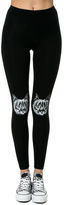Thumbnail for your product : Wowch The Cat Leggings in Black