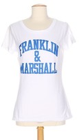 Franklin Et Marshall Manches Et Courtes Et 1 Femme De Couleur Blanc