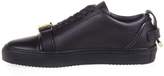 Thumbnail for your product : Buscemi Grained Leather Low-top Sneakers