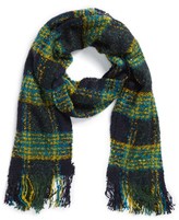 Thumbnail for your product : Capelli of New York Plaid Woven Scarf (Juniors)