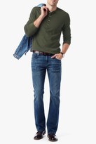 Thumbnail for your product : 7 For All Mankind Long Sleeve Thermal Henley In Olive