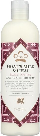 Nubian Heritage NubianHeritageGoat'sMilkandChaiBodyLotion-13oz