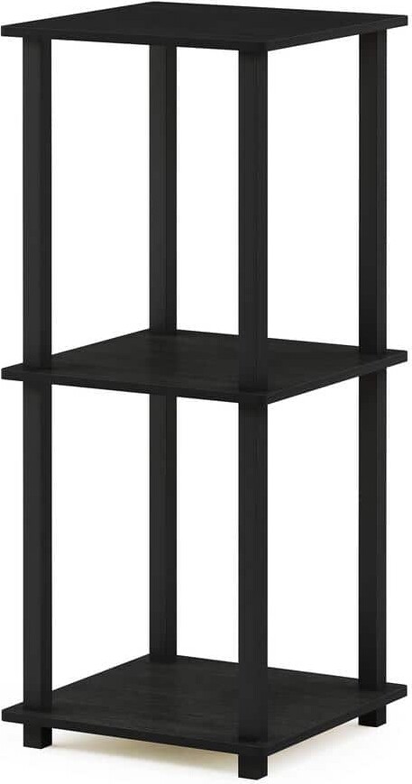 Furinno Simplistic Americano/Black End Table (2-Pack)
