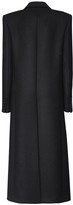Thumbnail for your product : Saint Laurent Wool Twill Long Coat
