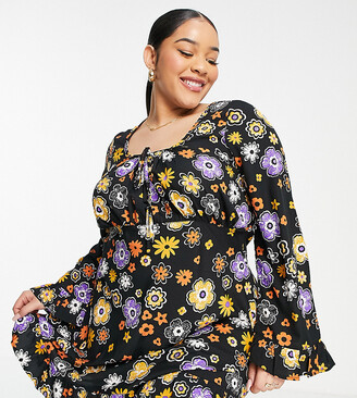 Plus Size Fit And Flare Dress | Shop the world's largest collection of  fashion | ShopStyle UK