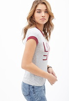 Thumbnail for your product : Forever 21 love ringer tee