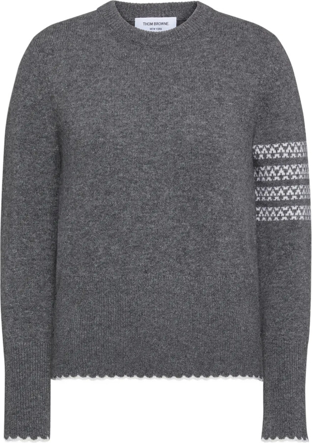 Thom Browne Holiday Hector crew-neck jumpers