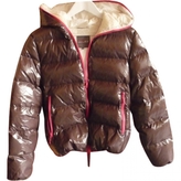 Thumbnail for your product : Duvetica Brown Synthetic Biker jacket