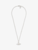 Thumbnail for your product : Vivienne Westwood Ladies Crystal and Rhodium Silver Mayfair Bas Relief Pendant