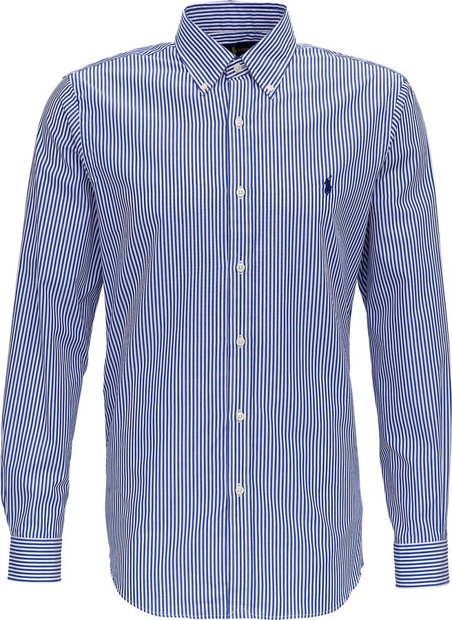 Blue And White Striped Shirt | Shop the world's largest collection 