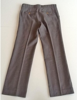 Thumbnail for your product : Golden Goose Gray Pinstriped Pants