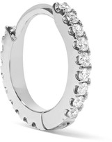 Thumbnail for your product : Maria Tash 18-karat White Gold Diamond Earring