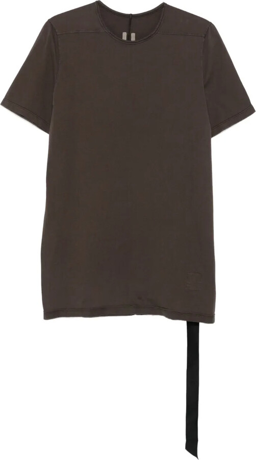 Rick Owens short-sleeve trailing-detail T-shirt