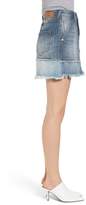 Thumbnail for your product : True Religion Patchwork Denim Miniskirt