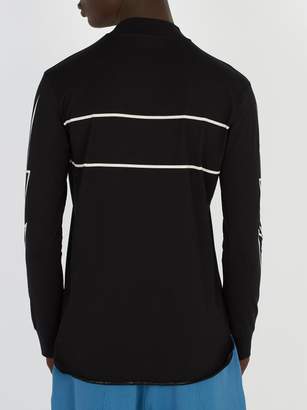 Givenchy Tour Print Cotton Long Sleeved T Shirt - Mens - Black