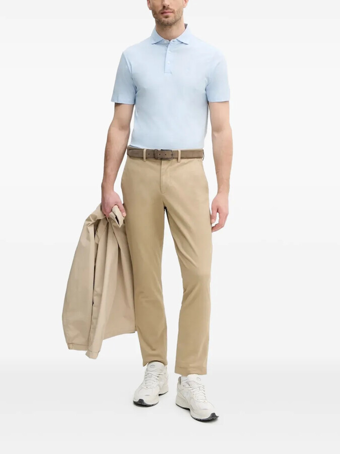 Hackett Embroidered-Logo Polo Shirt