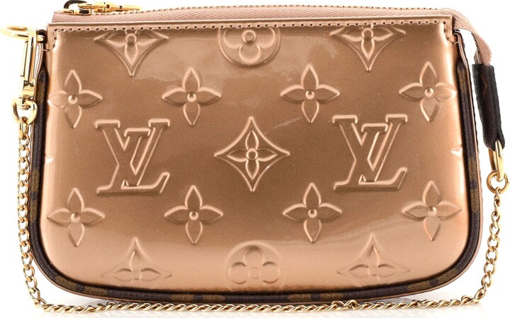 Mini Pochette Accessoires Monogram Vernis Leather - Wallets and