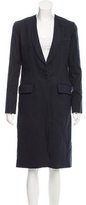 Thumbnail for your product : Smythe Shawl-Lapel Long Coat w/ Tags