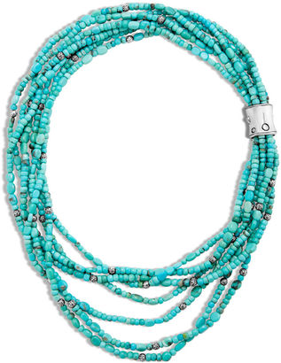 John Hardy Bead Necklace with Turquoise