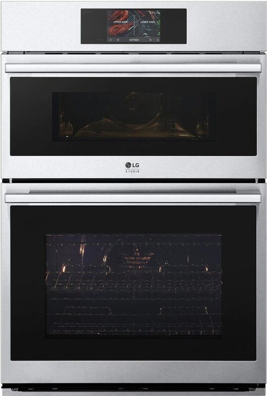 LG Electronics 30" Stainless Combo Wall Oven with 6.4 Cu. Ft. Total