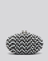 Thumbnail for your product : Sondra Roberts Clutch - Oval Bead Minaudiere