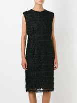 Thumbnail for your product : Jean Louis Scherrer Pre-Owned Feather-Knit Dress