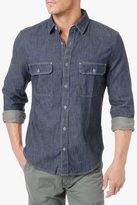 Thumbnail for your product : 7 For All Mankind Oversized Pocket Shirt In Stonewash